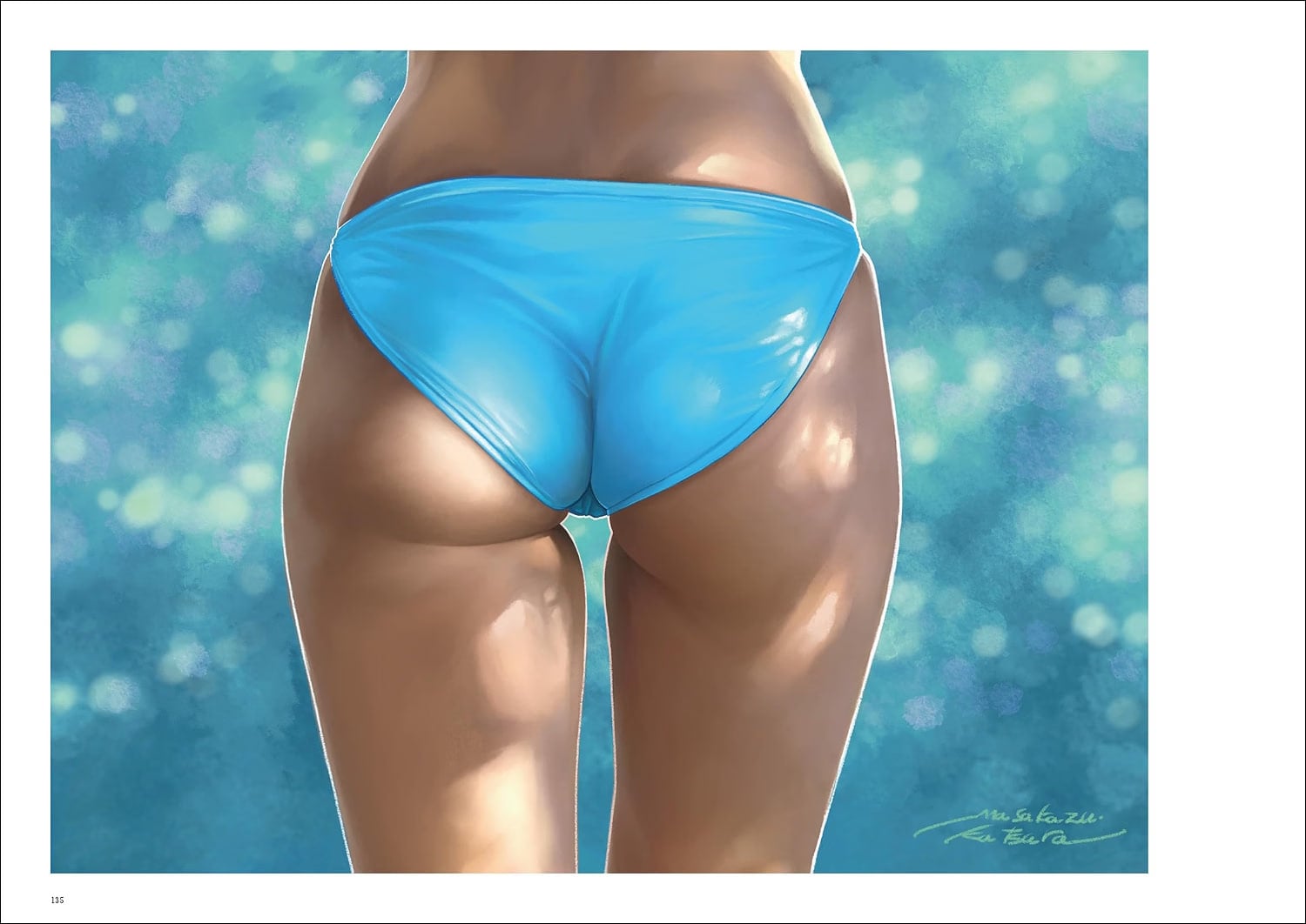 Positive Sensitive Hips - Masakazu Katsura Butt Artbook - Anteprima 2
